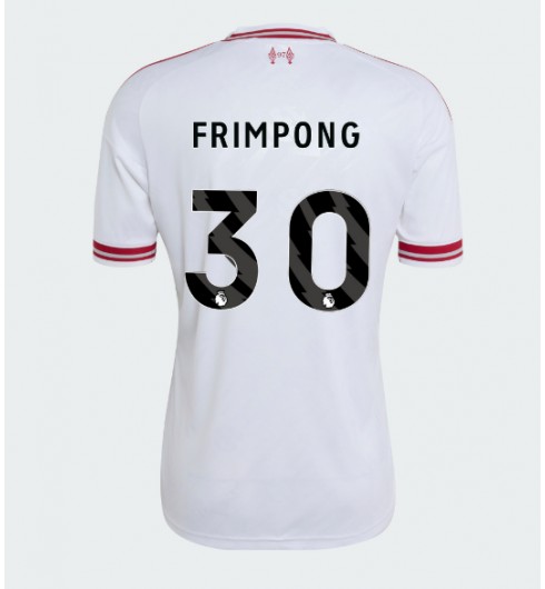 Liverpool Jeremie Frimpong #30 Venkovní Dres 2026-27 Krátký Rukáv Liverpool Jeremie Frimpong #30 Venkovní Dres 2026-27 Krátký Rukáv